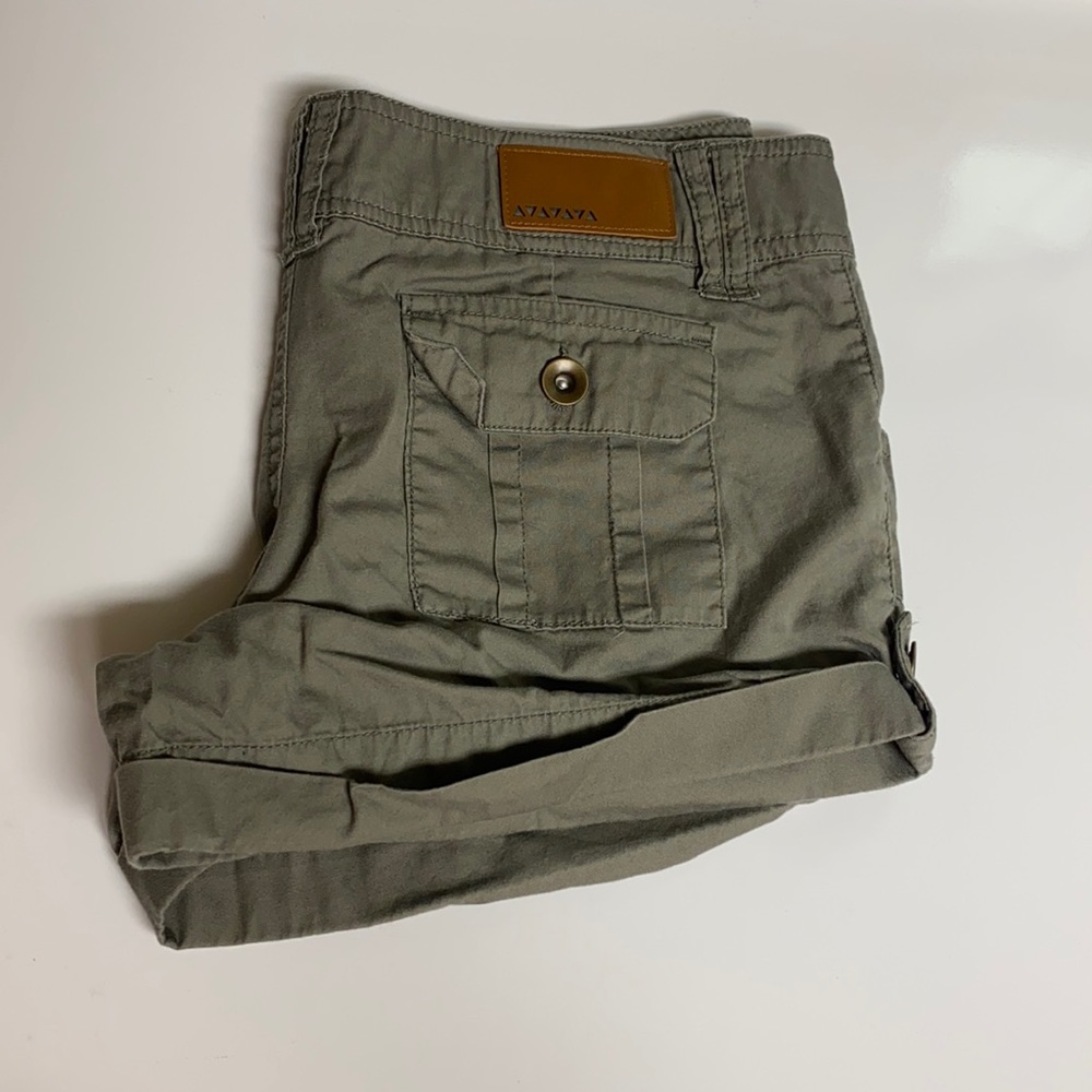 Dollhouse army green shorts